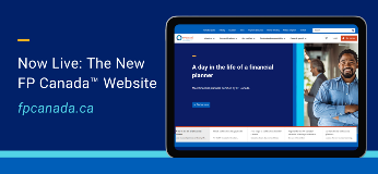 Now Live: The New FP Canada Website - fpcanada.ca. image of the new website on a tablet