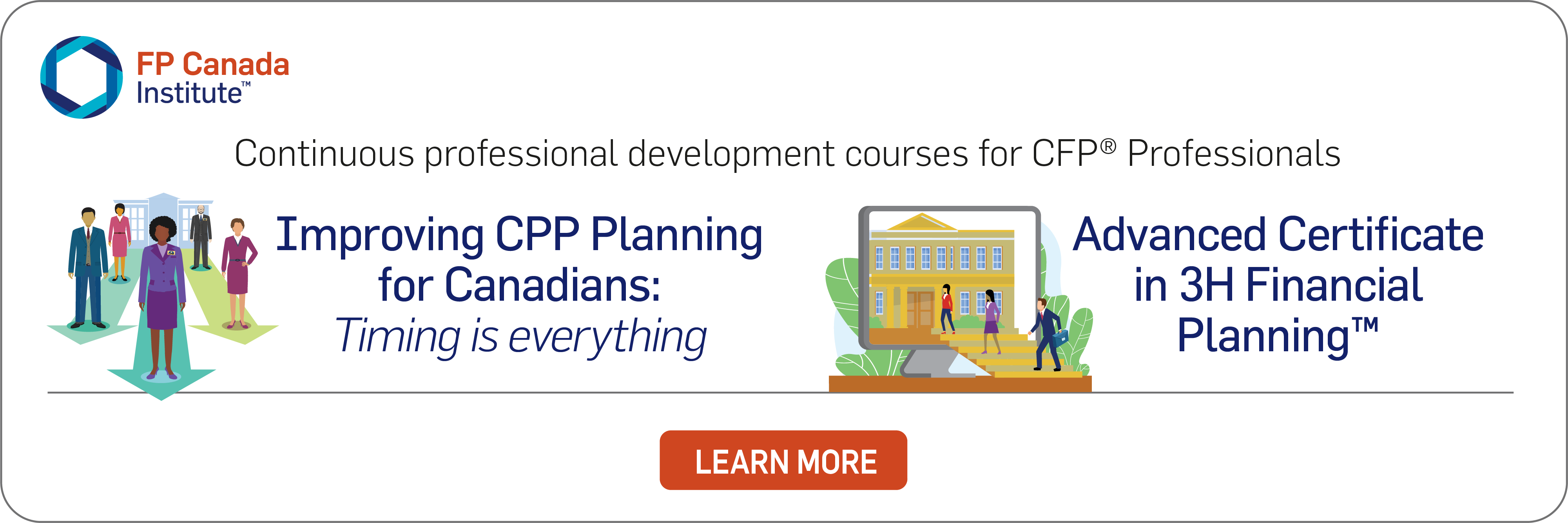 CPP and AC3H Continuous Professional Development Courses for CFP Professionals